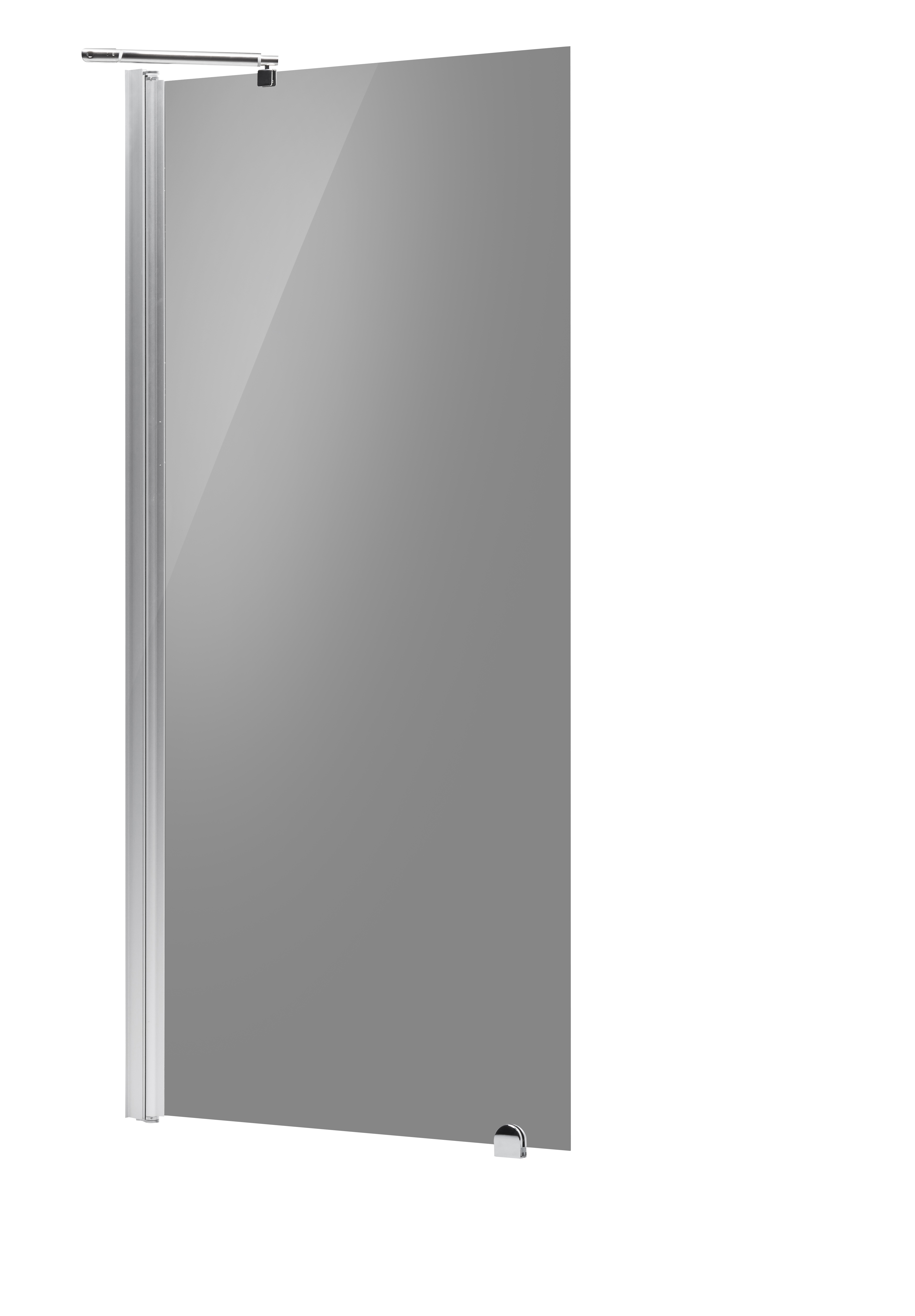SHOWER ENCLOSURE TAD 90X190CM GREY GLASS