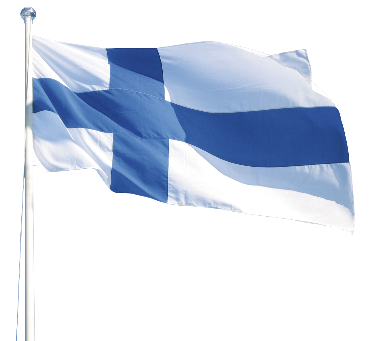 flagmore Suomen lippu 9m 150x245cm
