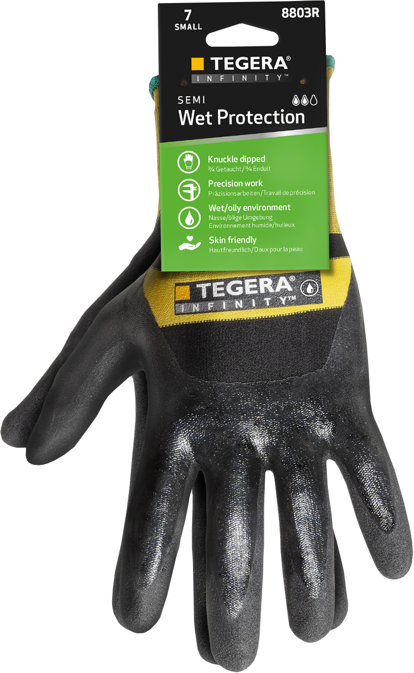 tegera Käsine tegera 8803r nitriili/aqua pu koko 7