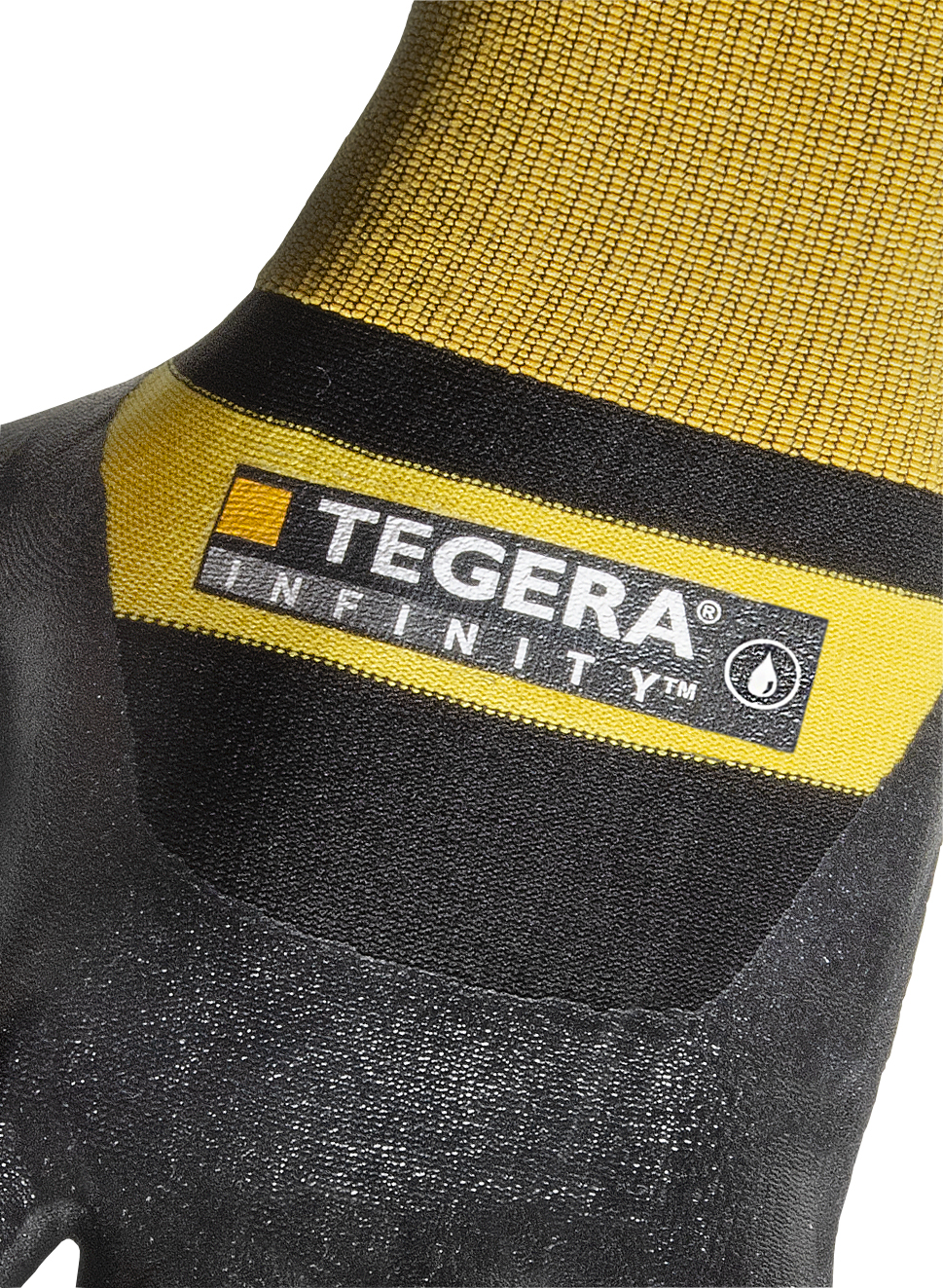 tegera Synthetic glove tegera 8803r size 9, nitrile/aqua pu