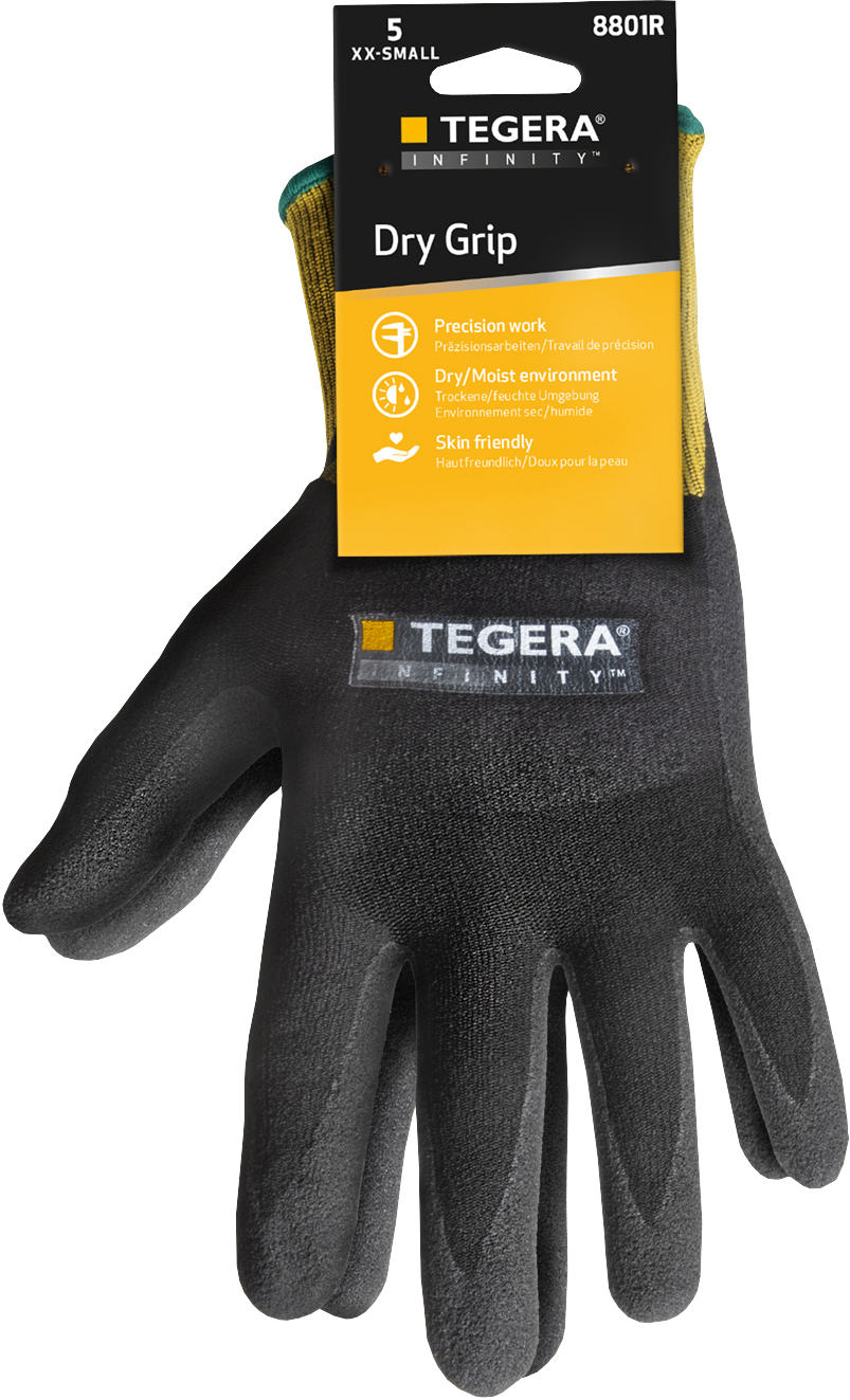 tegera Handske tegera 8801r stl 8 nitril/vattenbas pu