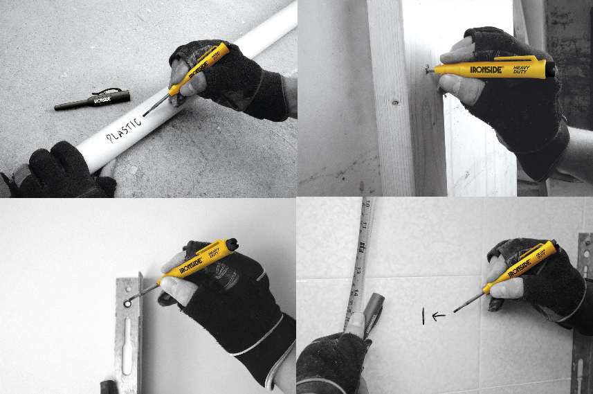 ironside Deep hole marker ironside double head