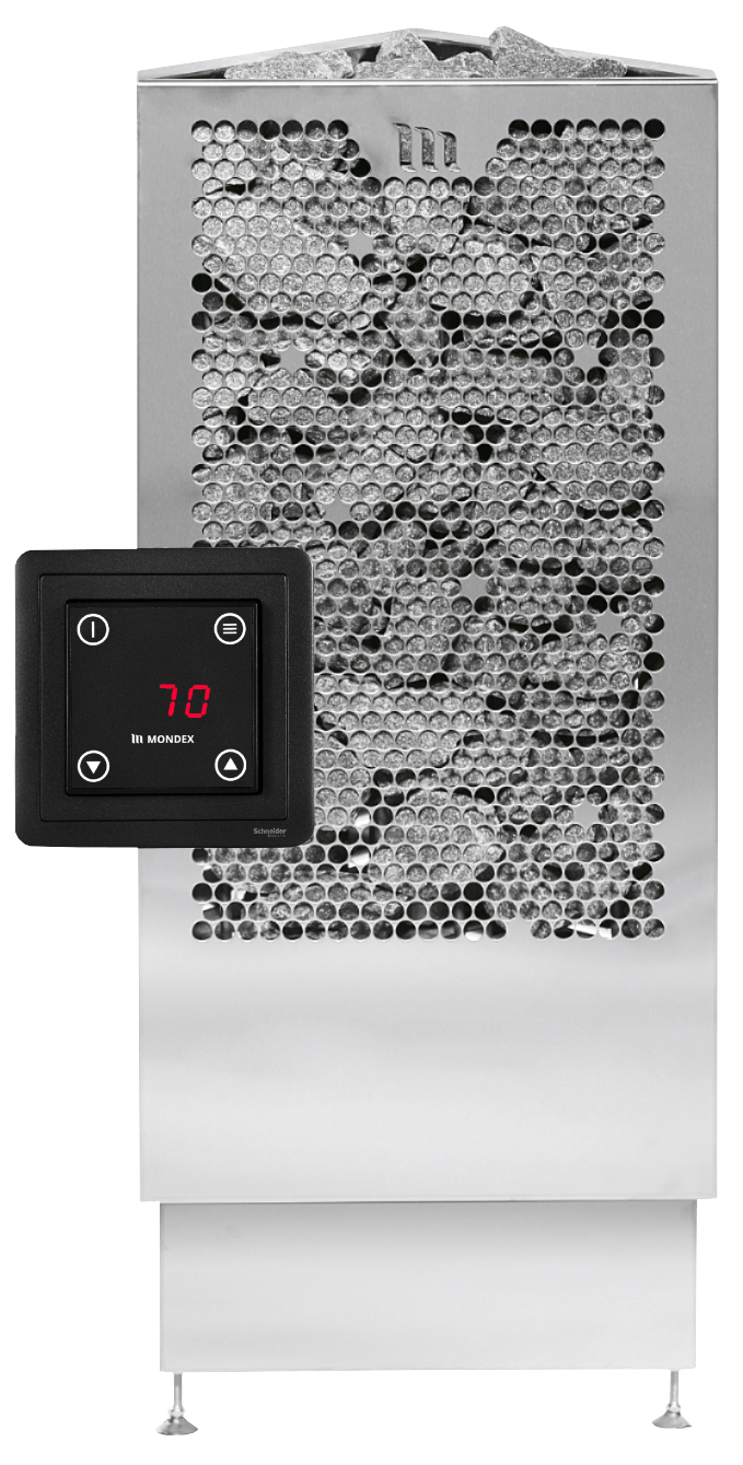 mondex Mondex aura e2 6,6kw rostfritt stål