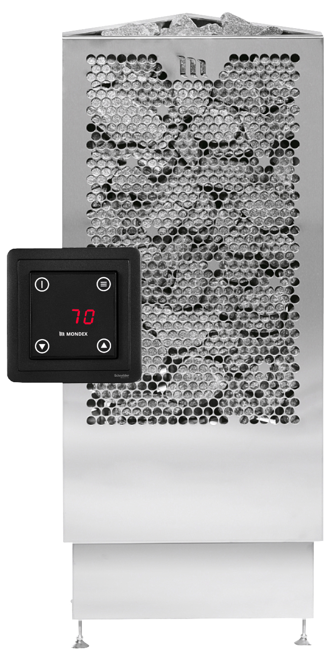 MONDEX AURA E2 9,0kw ROSTFRITT STÅL
