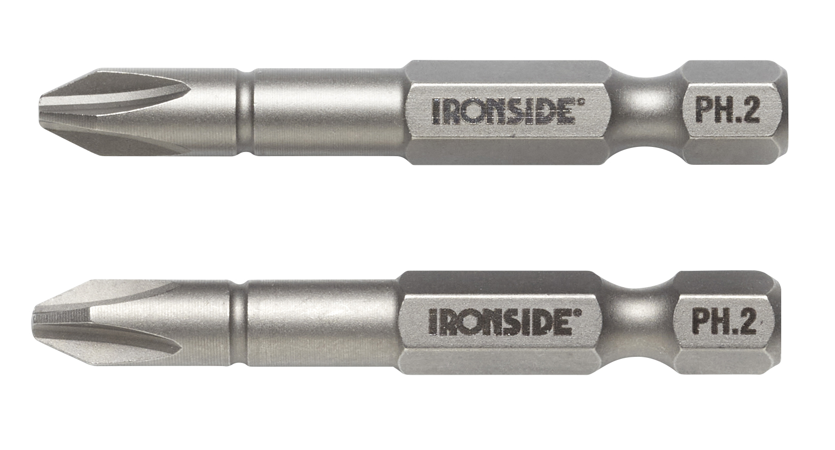 SKRUVBIT IRONSIDE PH2 1/4" 50MM 2 DEL