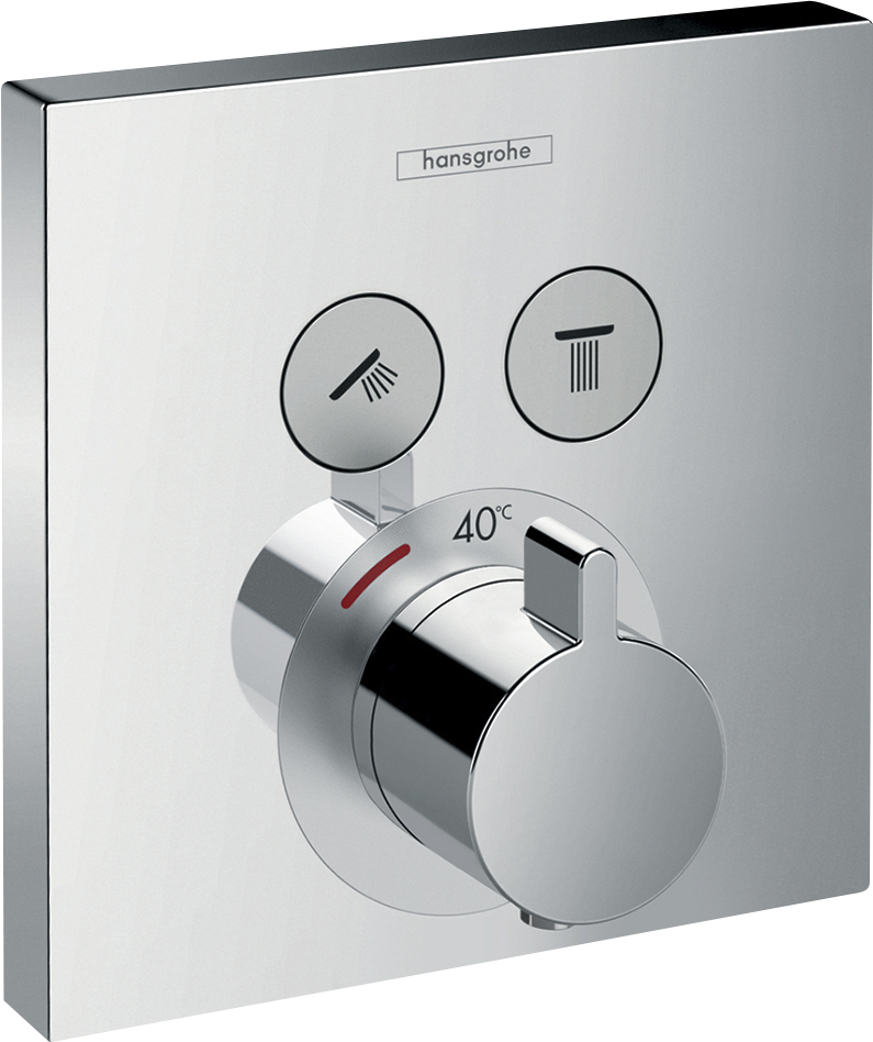 hansgrohe Conc.inst.thermostat hg showerselect 2-func dzr