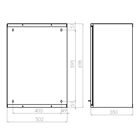 polaria Polaria mappskåp for 10 folder