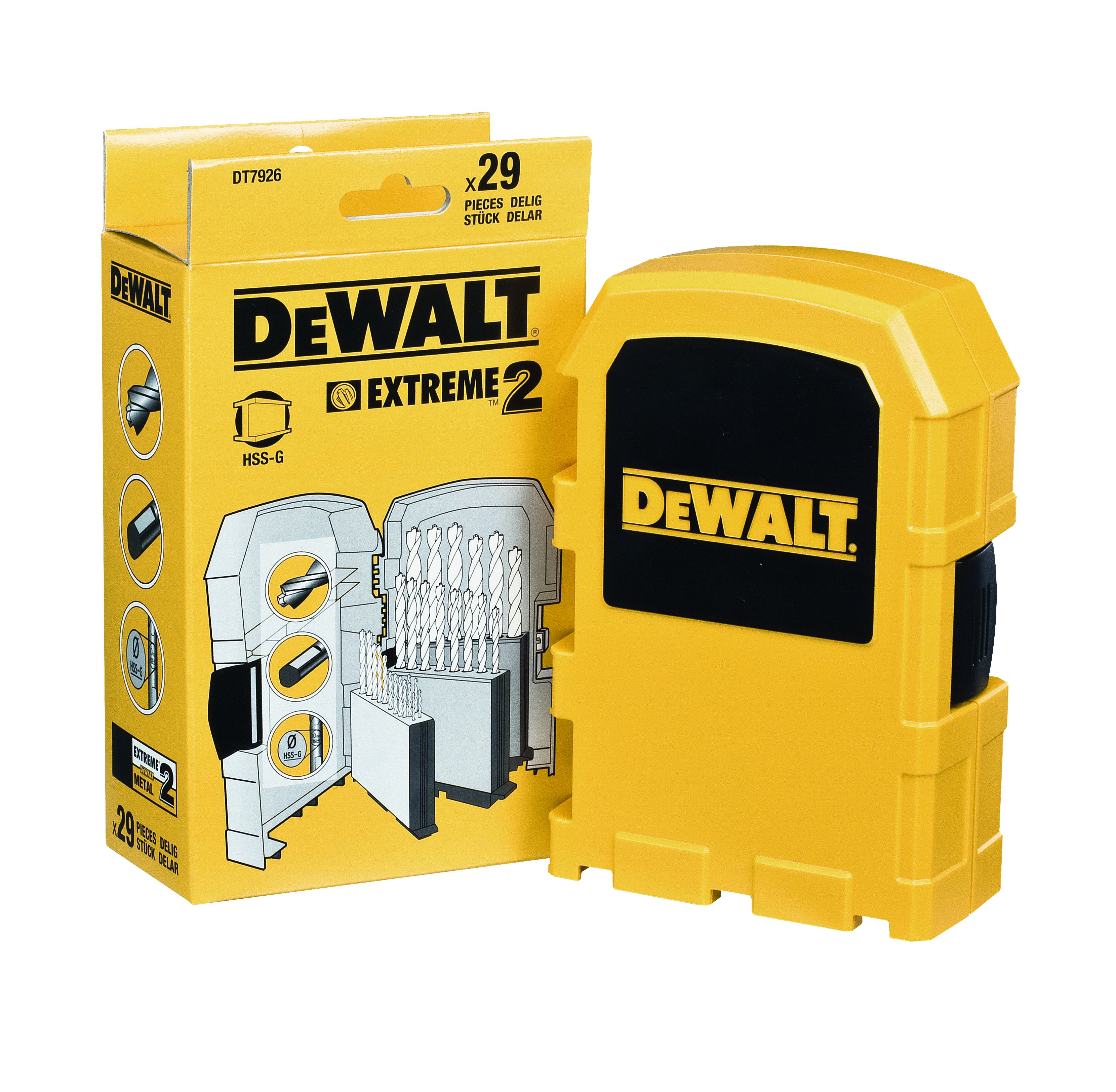 dewalt Metalliporanterä dewalt 29-osainen extreme 2