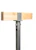 paalupiste Screw pole paalupiste 50mm horizontal