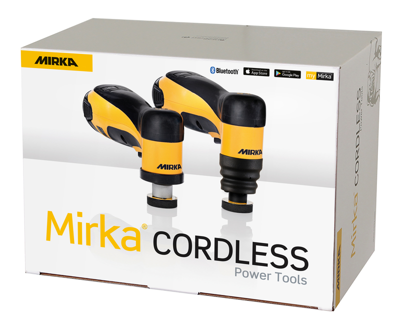 mirka Cordless sander mirka aos-b130nv 32 w/obattery/charg