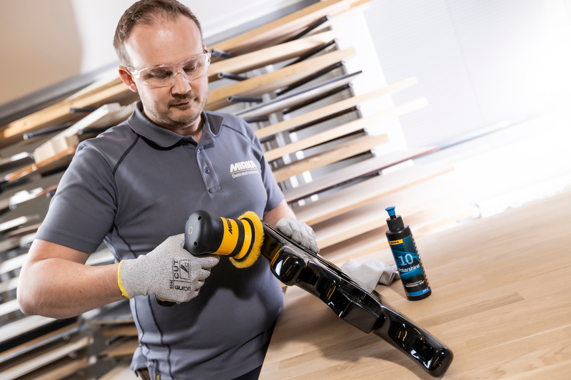 mirka Batteripolermaskin mirka arp-b300nv 77 w/obattery/charg