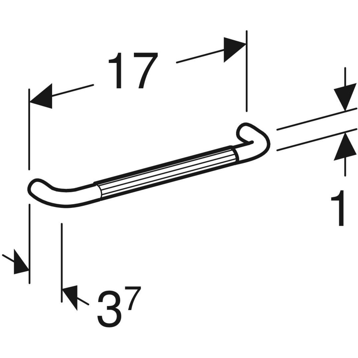 ido Vedin ido 170x10x37mm satin. messinki