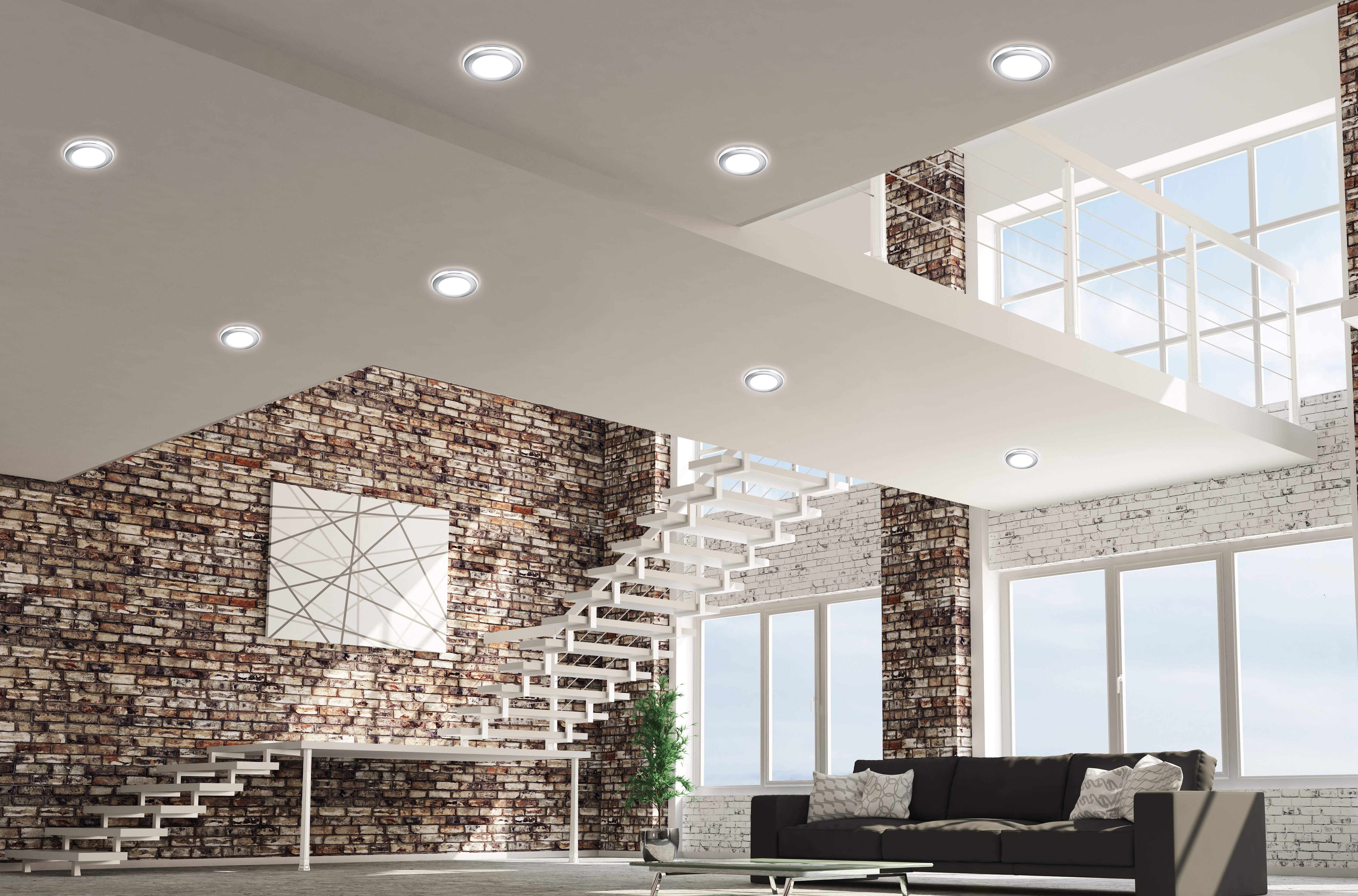 trio Alasvalo aura d140 1040lm 10w 3k ss kromi