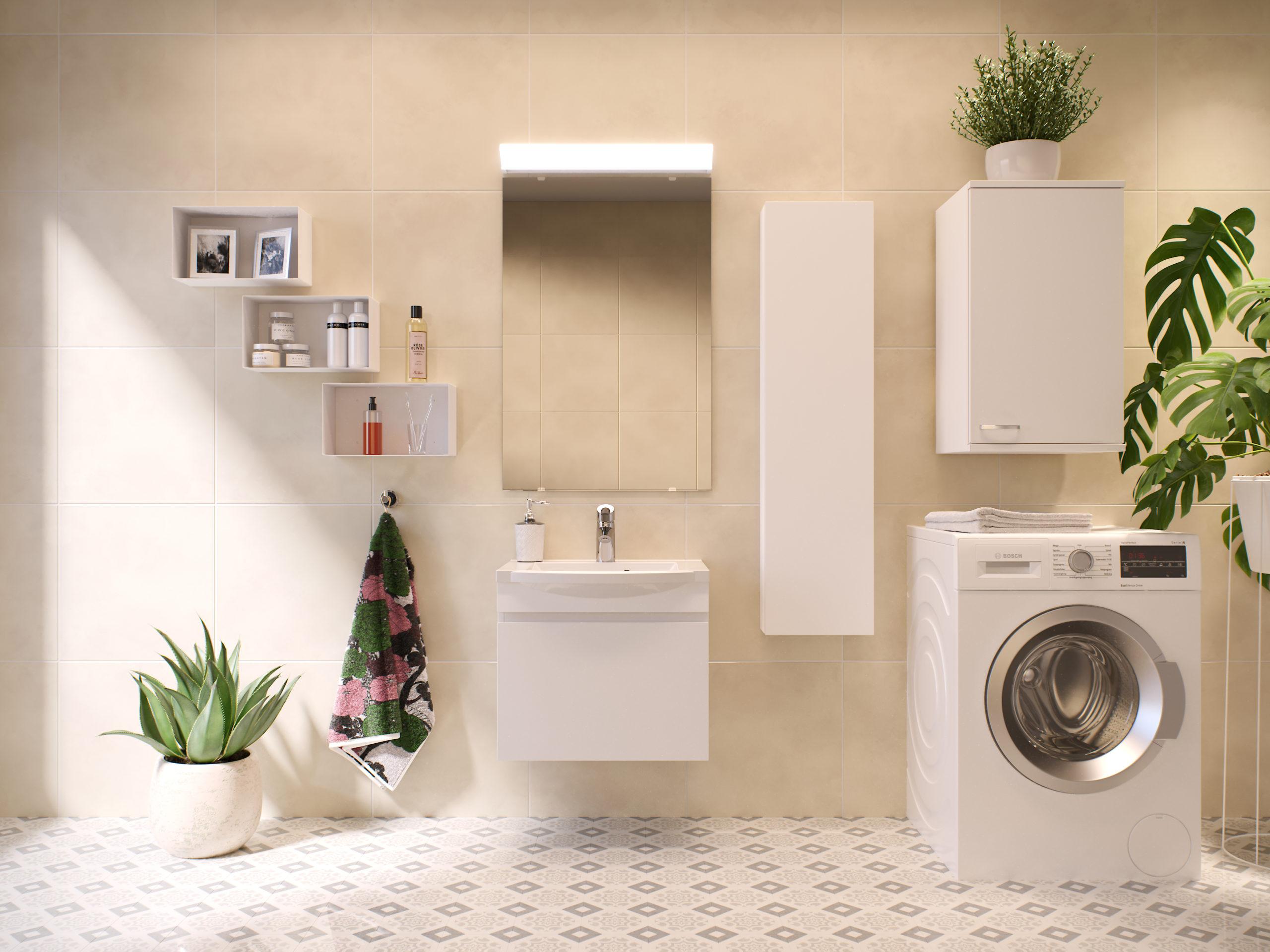 polaria Washbasin polaria laval 550 white