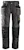 snickers workwear Carpenter trousers duratwill stl:120, grey/black