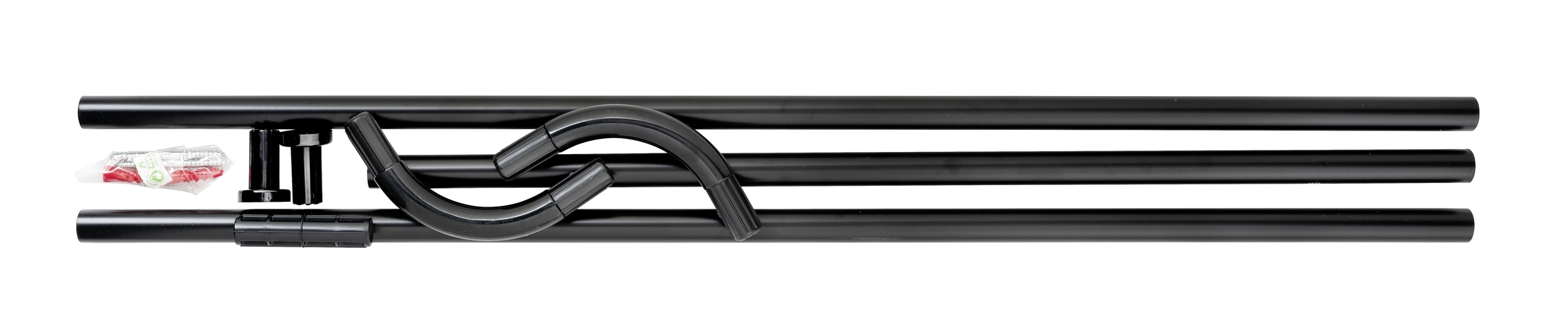 wenko Corner curtain rod wenko universal black