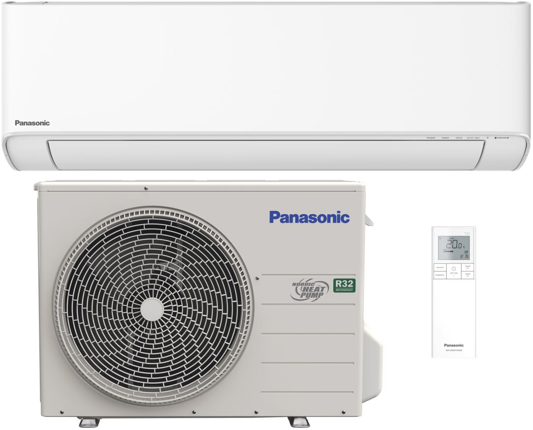 panasonic Luftvärmepump panasonic nz25yke innedel + utedel