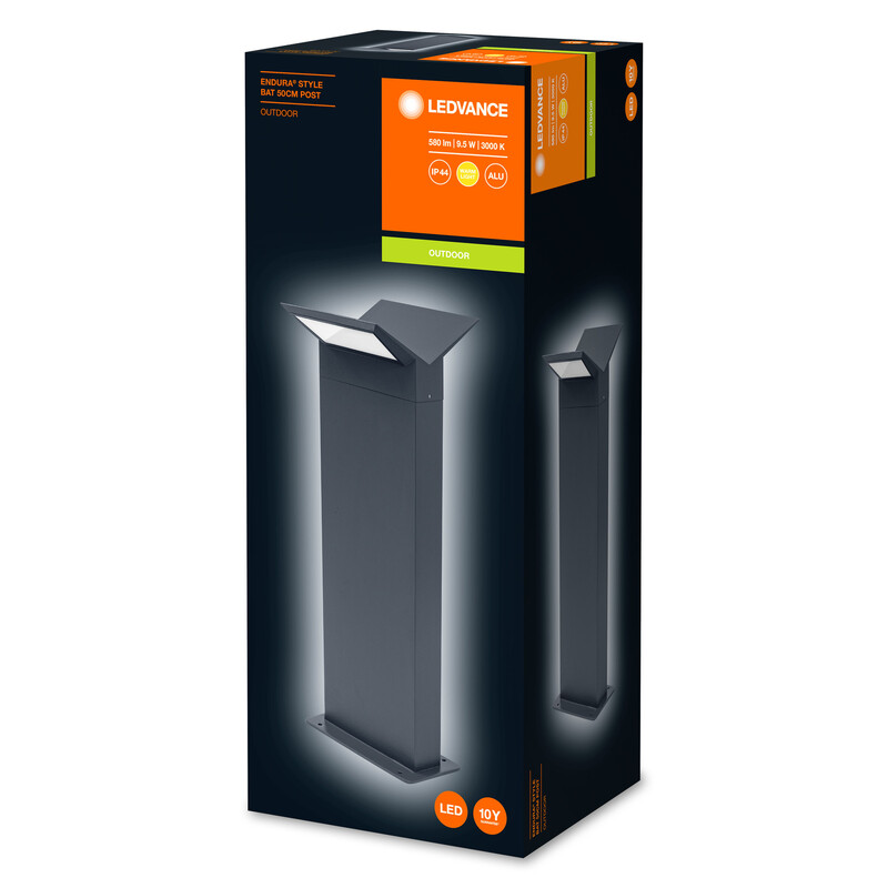 ledvance Bollard luminaire endura bat 500mm dark grey