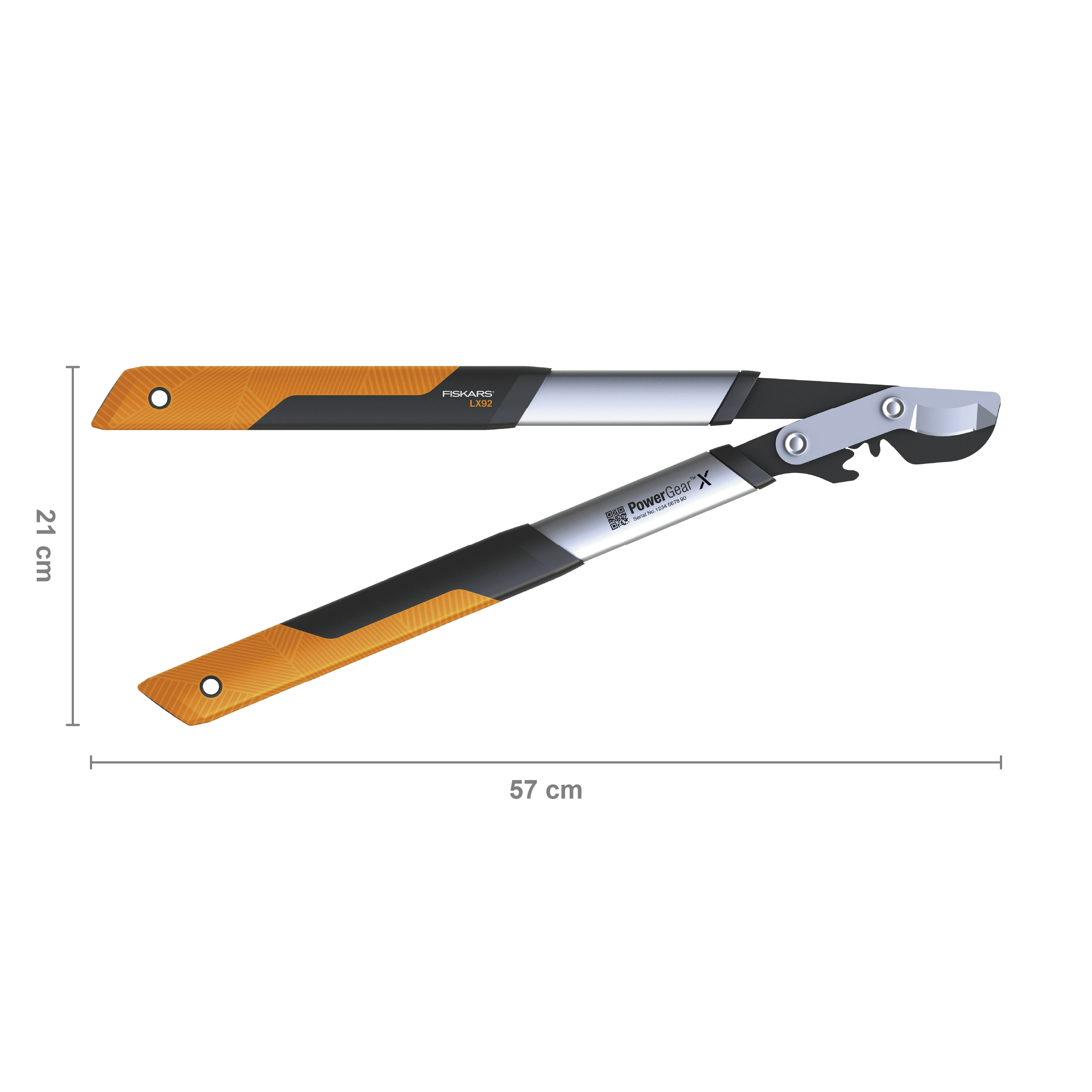 fiskars Sekatör fiskars powerg x med sidokär s