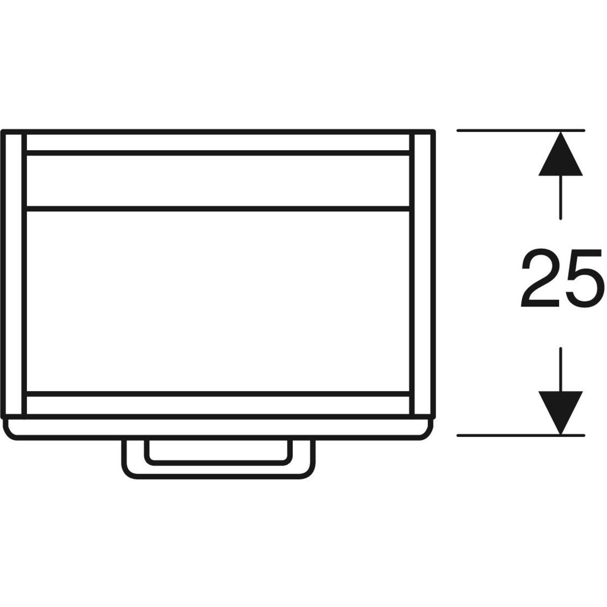 ido Allaskaappi ido glow square 330x265x620mm tummanruskea
