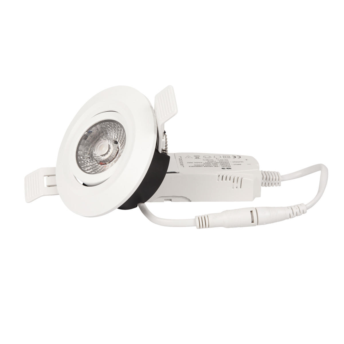 hide-a-lite Alasvalo comfort quick ip44 435lm 6w 3000k dim wh