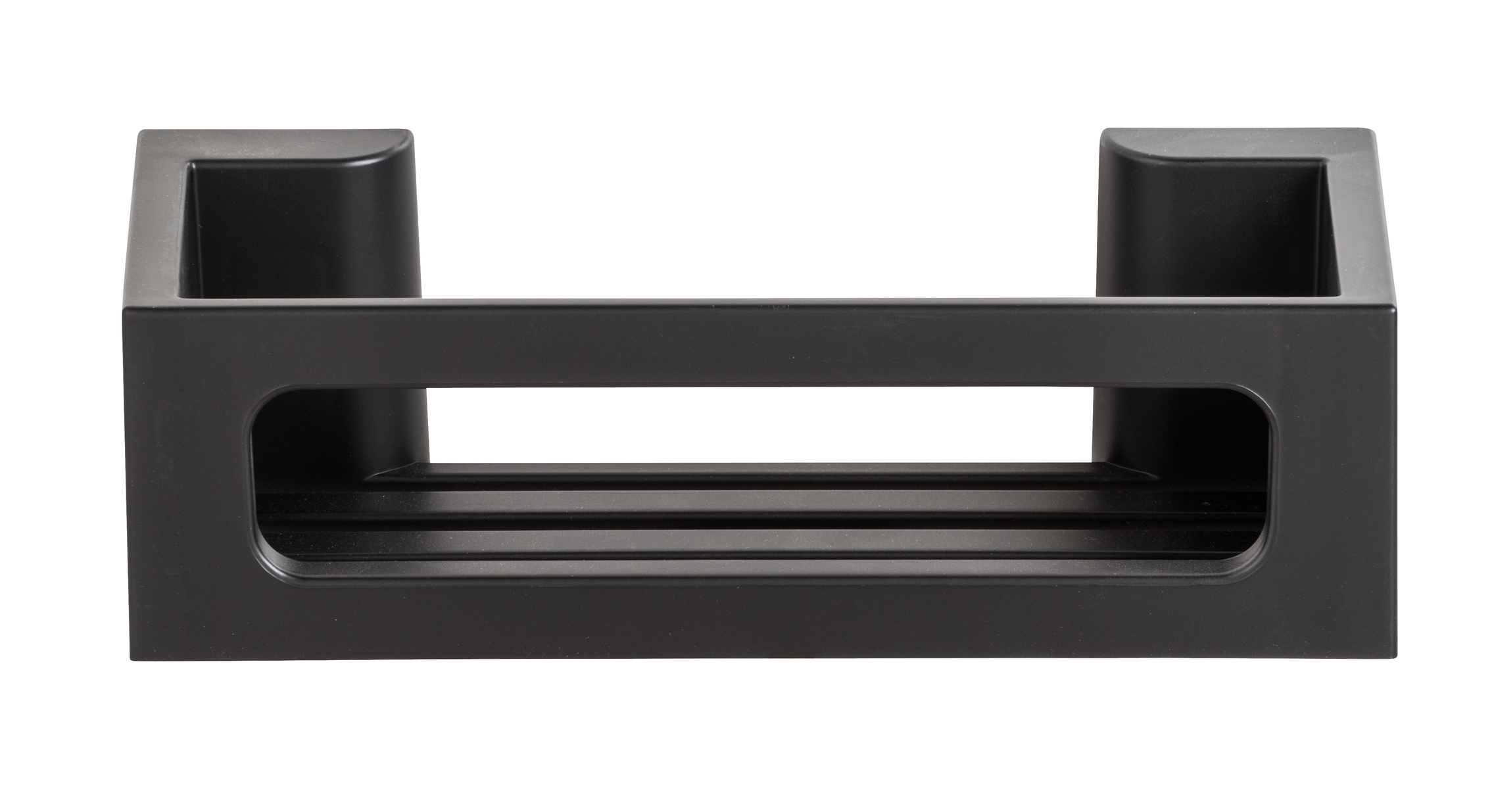 wenko Wall shelf bralia 30x8,5x12cm black turbo-loc