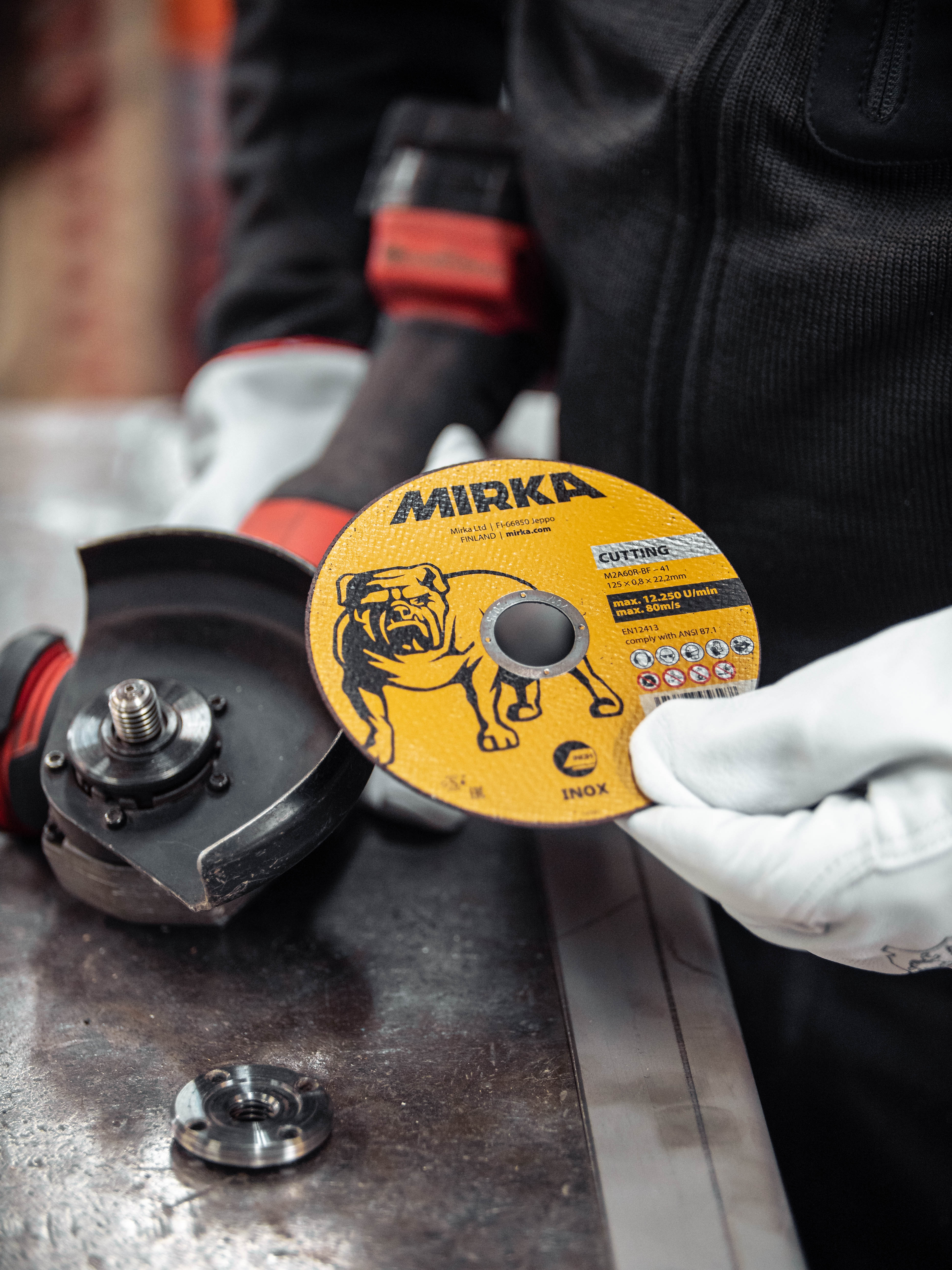 mirka Katkaisulaikka mirka 125x0,8x22,2mm m2a60r-bf inox