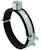 fischer Pipe clamp triple frs zn fisch 63-70mm m8/m10 1/2in insulated