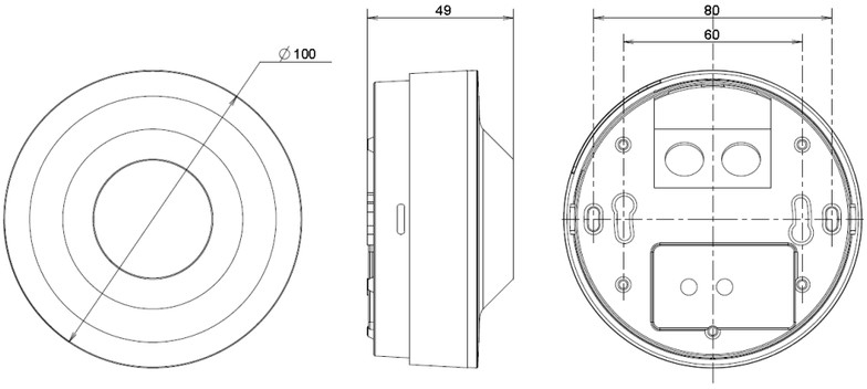 hager Rörelsedetektor hager ee804a 360d 10a ip21 vit
