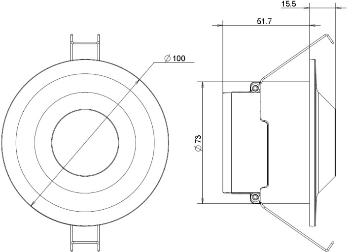 hager Liiketunnistin hager ee805a 360d 10a ip21 uka val