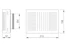 lindab Wall diffuser lindab shh-100