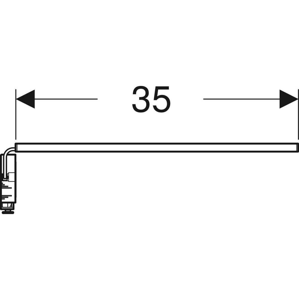ido Set of light strips ido 350mm for one drawer
