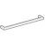 ido Handle ido 201x9x28mm white