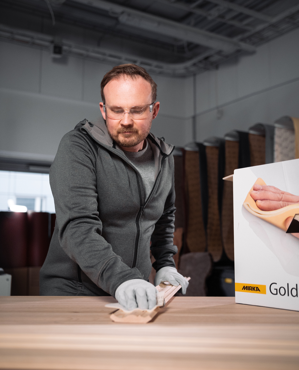 mirka Sanding strip mirka goldflex soft 115x125 220 200pcs