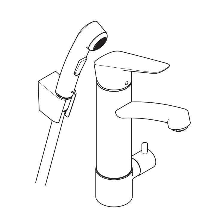 hansgrohe Pesuallashana hansgrohe 31543000 logis bidette