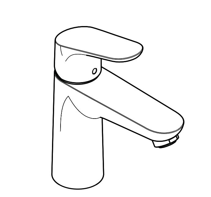 hansgrohe Pesuallashana hansgrohe 31979000 focus 100 kromi