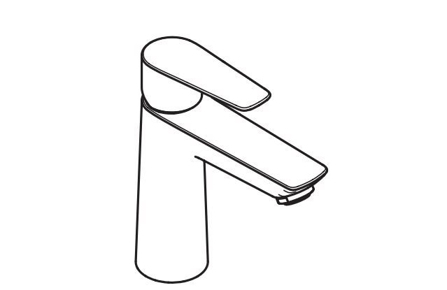 hansgrohe Pesuallashana hansgrohe 71786670 talis e110 vpv must