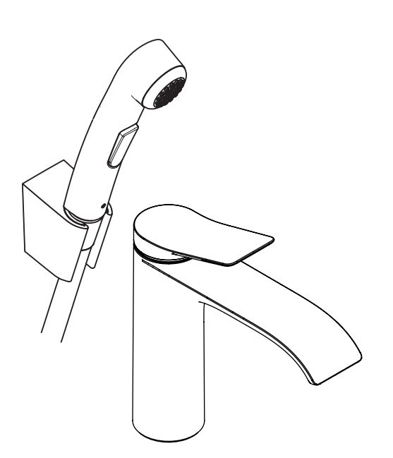 hansgrohe Pesuallashana hansgrohe 75210000 vivenis bide pv kro