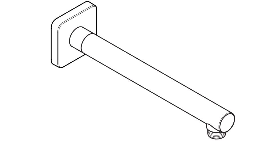 hansgrohe Suihkuputki hansgrohe 26405000 vernis sha 240 kromi