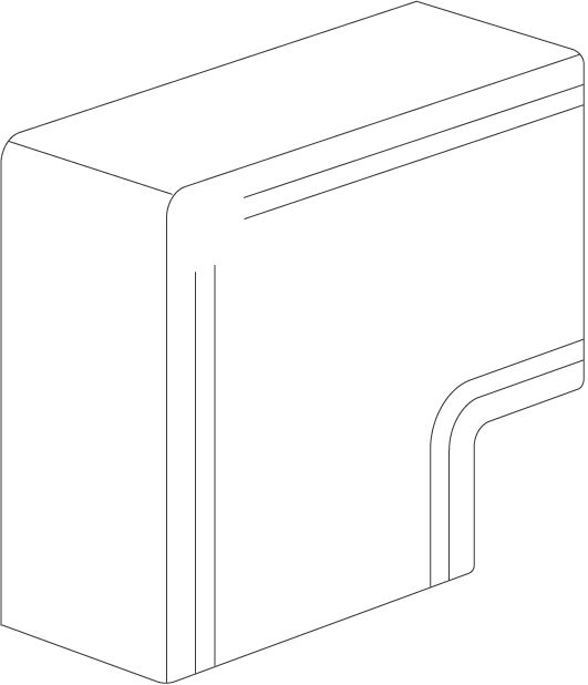 schneider electric Pystykulma schneider tir+ ls4040 ylös/alas, va