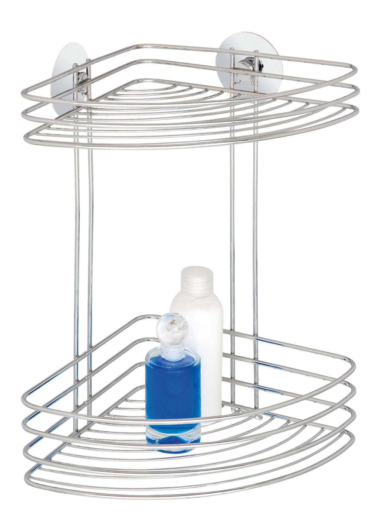 wenko Corner shelf wenko 26,5x33x20cm chrome turboloc