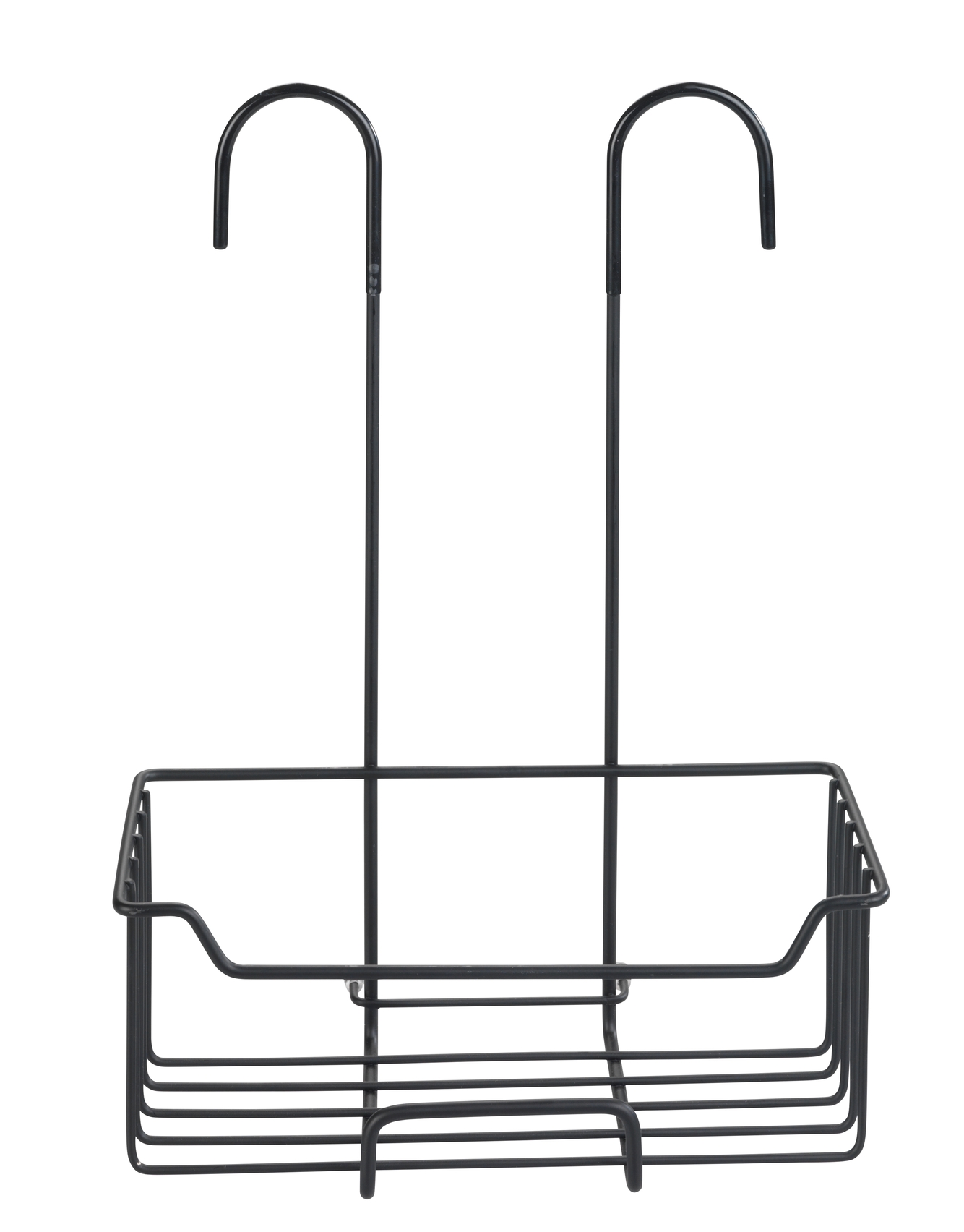 wenko Shower caddy wenko milo 25x36x14cm ss black for mixer