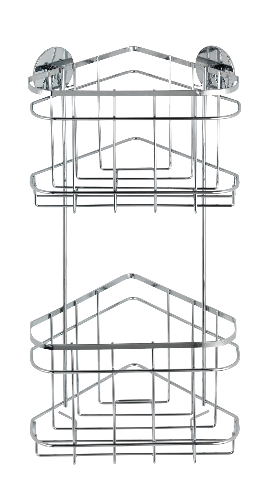 wenko Corner shelf wenko 22,5x47,5x15,5cm ss turbo-loc