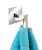 wenko Double hook wenko uno quadro 6,5x6,5x3,5cm ss turbo-loc