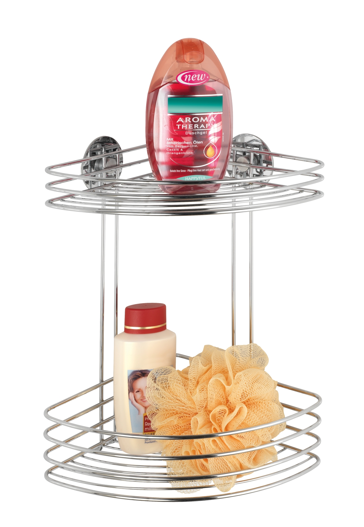 wenko Corner shelf wenko 26,5x33x20cm chrome turboloc