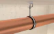 fischer Pipe clamp triple frs zn fisch 48-56mm m8/m10 1/2in insulated