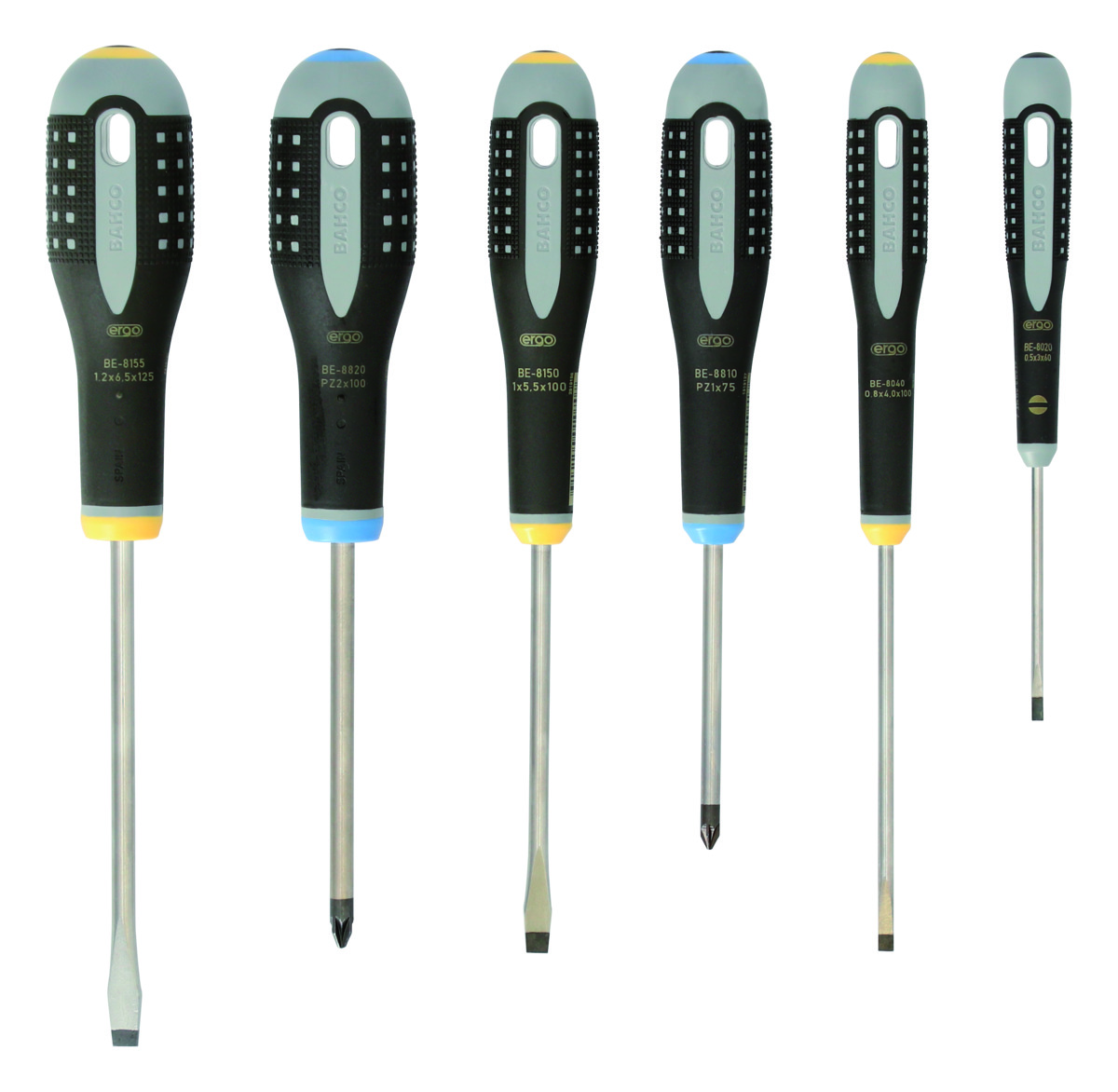 bahco Skruvmejsel sats bahco be-9882 ergo pz 6pc