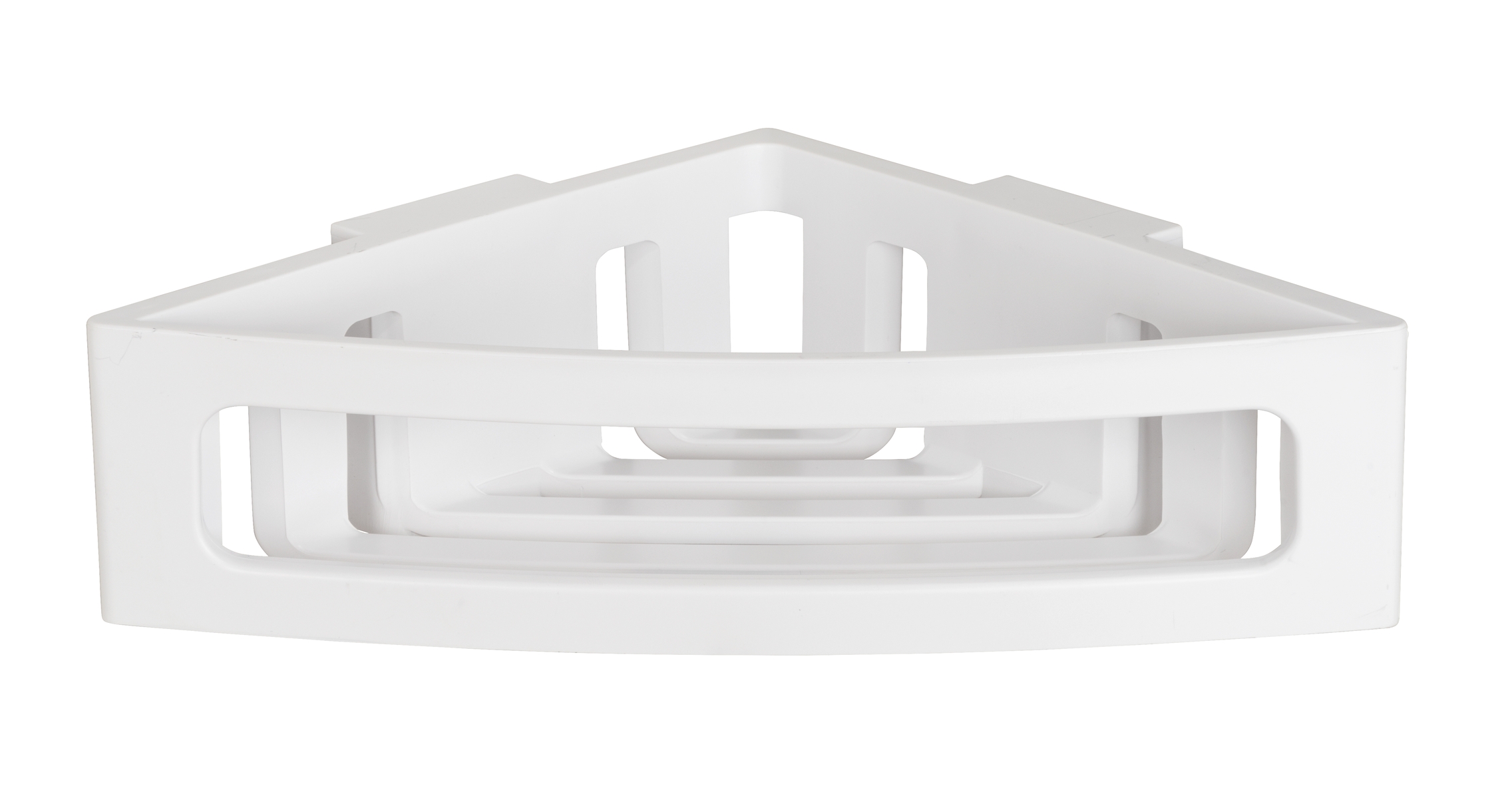 wenko Corner shelf bralia 30x8,5x20cm white turbo-loc