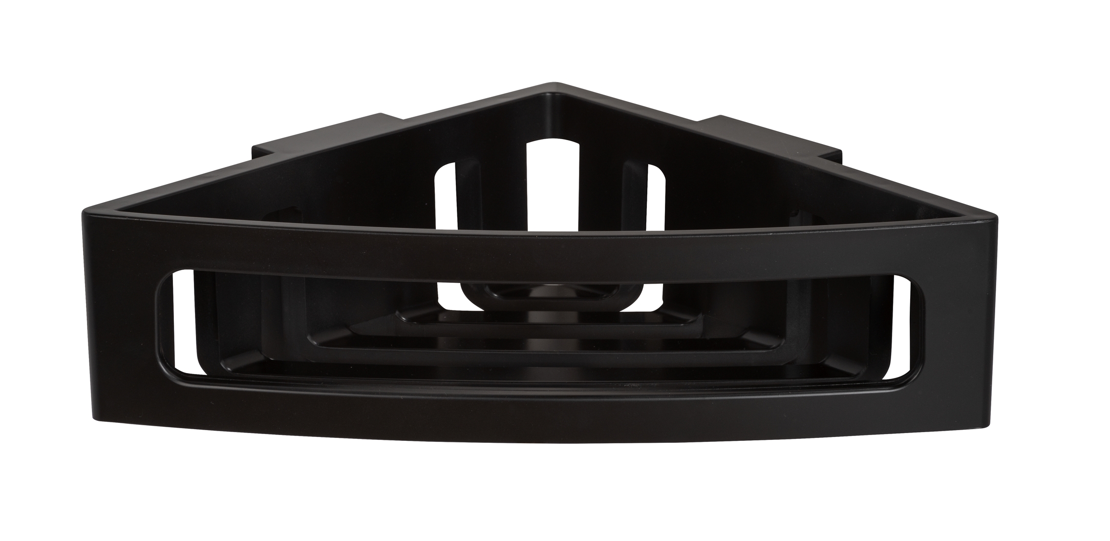 wenko Corner shelf bralia 30x8,5x20cm black turbo-loc
