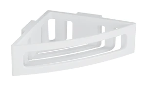 wenko Corner shelf bralia 30x8,5x20cm white turbo-loc